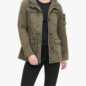 Levi's Women's Lightweight Cotton Military Jacket